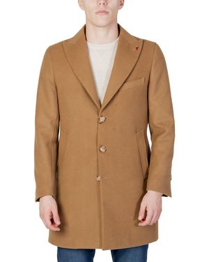 MULISH Camel Hair Coat Classic Style - Brown