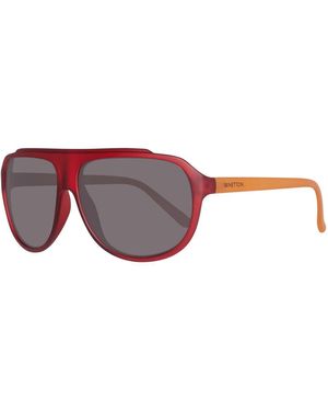 Benetton Red Injected Sunglasses