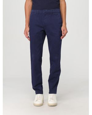 Fay Casual Cotton Trousers - Blue