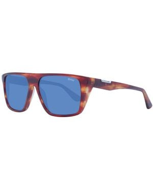 BMW Brown Men Sunglasses - Blue