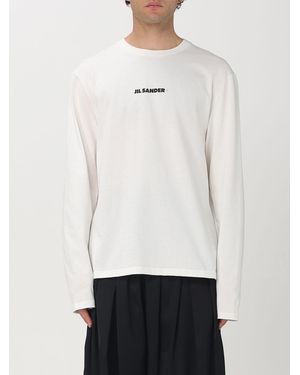 Jil Sander Long Sleeve Minimalist Tee - White