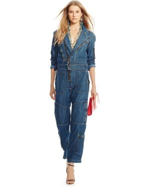 Polo Ralph Lauren Denim Flight Suit - Blue