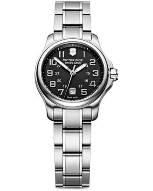 Victorinox Swiss Army Watch Womens Officers Xs Stainless Steel Bracelet - Metallic