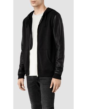 AllSaints Lycan Zip Hoody - Black