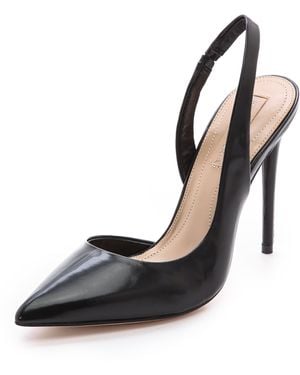 BCBGMAXAZRIA Acrobat Slingback Pumps Black