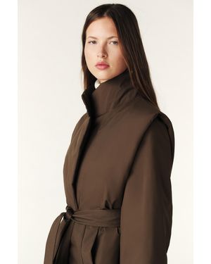 Ba&sh Coat Yaeli - Brown