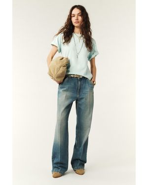 Ba&sh T-Shirt Rosie - Blue