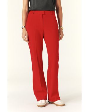 Ba&sh Pleated Recycled Wool Flared Pants