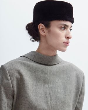 Baba by Tasha The Cylinder Hat - Gray