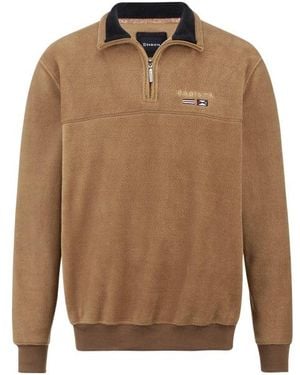 Babista Fleece-Sweatshirt Fiorivesto - Braun