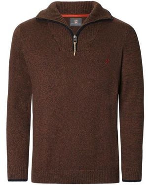 Jan Vanderstorm Pullover Onte - Braun