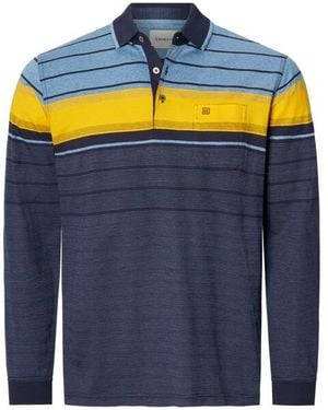 Babista Langarm-Poloshirt Filossi - Blau