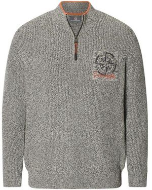 Jan Vanderstorm Pullover Freber - Grau