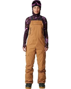 Mountain Hardwear Firefall Bib Pant - Brown