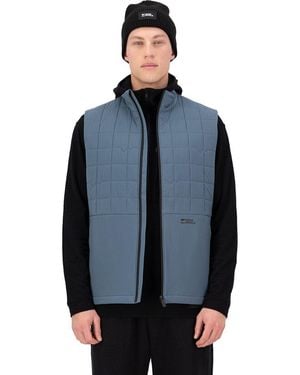 Mons Royale Canyon Merino Insulated Vest - Blue