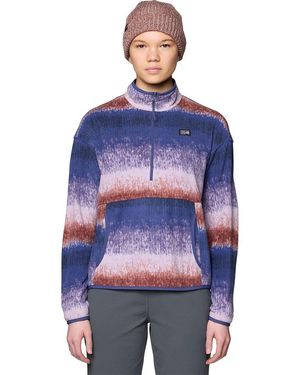 Mountain Hardwear Microchill Pullover - Blue