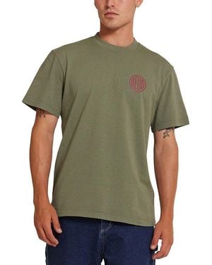 Deus Ex Machina Pill Logo T-Shirt - Green