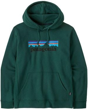 Patagonia P-6 Logo Uprisal Hoodie - Green