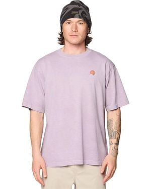 Mountain Hardwear Tri-Color Logo Short-Sleeve T-Shirt - Purple