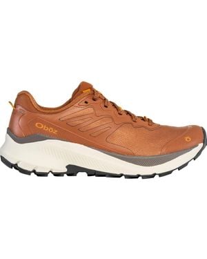 Obōz Katabatic Wind Low Hiking Shoe - Brown