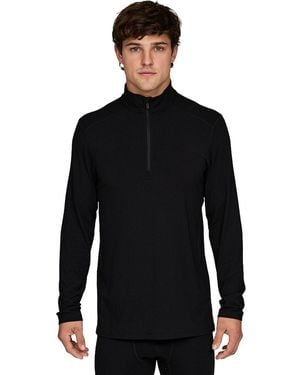 Le Bent Midweight 1/4-Zip Top - Black