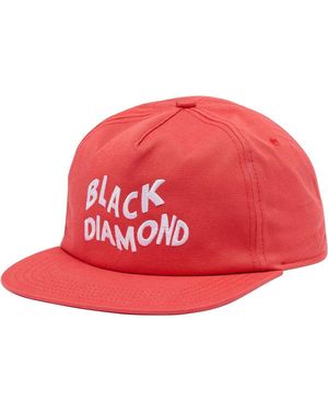 Black Diamond Washed Cap Hmlyn Salt/ Wavy - Red