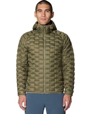 Mountain Hardwear Temescalborz Down Hoodie - Green