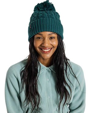 Burton Zippy Fleece Lined Beanie - Green