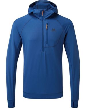 Mountain Equipment Aiguille Hooded Top - Blue