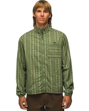 Prana Stretchy Cotton Blend Saucha Jacket - Green