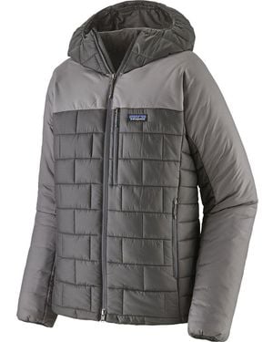 Patagonia Hi-Loft Nano Puff Hooded Jacket - Gray