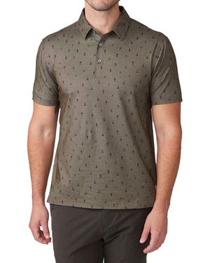 Linksoul Astoria Print Polo - Gray