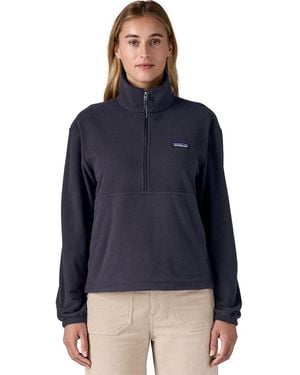 Patagonia Micro D 1/2-Zip Fleece Pullover - Blue
