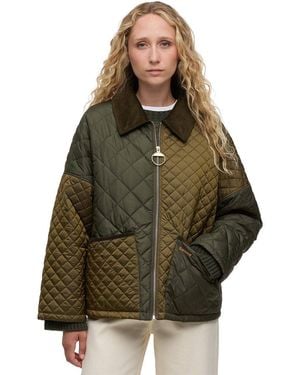 Barbour Danby Quilted Jacket - Green