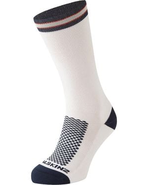 SealSkinz Caister Single Layer Mid Length Cycling Sock - Gray