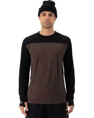 Mons Royale Yotei Tech Long-Sleeve Top - Black