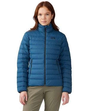 Mountain Hardwear Deloro Down Jacket - Blue