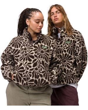 Parks Project High Desert Wildflowers High Pile Fleece Jacket - Brown