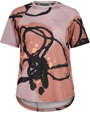 Maloja Mijanesm Multi Short-Sleeve Jersey - Pink
