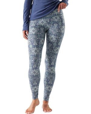 Smartwool Classic Thermal Merino Baselayer Bottom - Blue