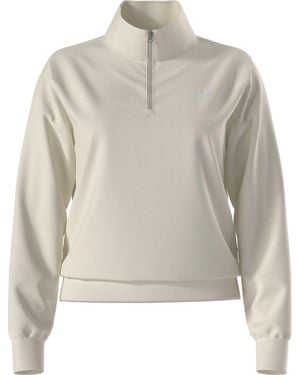The North Face Evolution Embroidered 1/4-Zip Sweatshirt - Gray