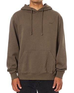 Katin Emb Hooded Fleece - Green