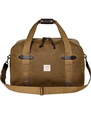 Filson Tin Cloth Medium Duffle Bag - Brown