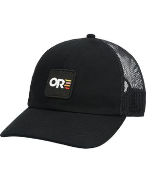 Outdoor Research Or Quadrise Trucker Lo Pro Cap - Black