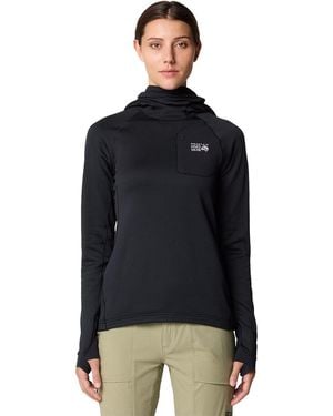 Mountain Hardwear Up First Tech Fleece Hoodie - Black