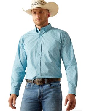 Ariat Garmon Classic Fit Shirt - Blue