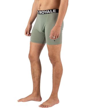 Mons Royale Hold 'Em Boxer Brief - Green