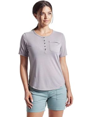 Pearl Izumi Rove Tech Henley - Purple
