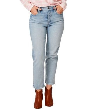 Carve Designs Brady Straight Leg Jean - Blue