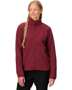 Marmot Rocklin Full Zip Fleece Jacket - Red